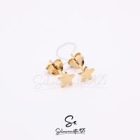 ราคา ต่างหูรูปหัวใจ ดาว พระจันทร์เสี้ยว เงินแท้ 92 5 ชุบทอง18K (21340620932)