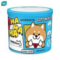 ราคา Watsons วัตสันสำลีก้านกระดาษ 300 ก้าน Shibainc Comics (22435851826)