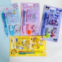 ราคา สุ่มลาย ชุดเครื่องเขียน 4ชิ้น มีเทปสติ๊กเกอร์ ลายการ์ตูนน่ารักๆ สมุดโน๊ต ปากกา ไฮไลท์ (22218990111)