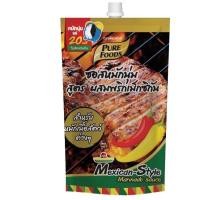 ราคา ซอสหมักนุ่ม ตราเพียวฟู้ดส์ สูตร พริกไทยดำ เทอริยากิ แม็กซิกัน ย่างเกาหลี พริกเกาหลี ซอสหมักไก่ย่าง ซอสหมักหมู ซอสผัด (14068403959)