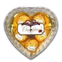 ราคา ช็อคโกแลต ก้อนกลม กล่องหัวใจ ของขวัญ ช็อคโกแลต นม หอม หวาน อร่อย (22237432847)