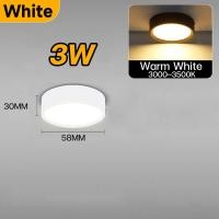 ราคา ไตรรงค์ ไฟดาวน์ไลท์ LED โคมไฟเพดาน Downlight ไฟ LED 3 สีเปลี่ยน ดาวน์ไลท์แบบติดตั้งบนพื้นผิวไฟเพดานทรงกลม 220 265V ใช้สำหรับห้องนอนห้องครัว ไฟ led ไฟติดเพดาน ไฟเพดาน ไฟห้องนอน (21952971501)
