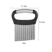 ราคา พร้อมส่ง มีดหั่นผัก แบบหยัก มันฝรั่ง แครอท แตงกวา ที่ตัดมันฝรั่ง ที่หั่นเฟรนซ์ฟรายส์ หั่นมันฝรั่ง (21786485018)