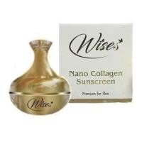 ราคา กันแดดหน้าเนียน Wise Nano collagen SPF50PA กันแดดนาโนไวซ์ (15118321903)