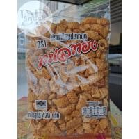 ราคา ข้าวเกรียบปลาหมึกทะเลทอง ห่อใหญ่ กรอบ อร่อย คุ้มค่า สินค้าใหม่ ไม่ค้างสต๊อก มีฮาลาล ขนาด 420 กรัม ส่งเร็ว (22454747798)