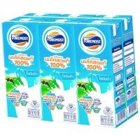 ราคา smile นมโฟร์โมท uht foremost จืดไขมันต่ำจืดไขมัน0 กลิ่นสตอเบอร์รี่225มล 6กล่อง (22570066754)