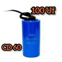 ราคา คาปาซิเตอร์ สตาร์ทมอเตอร์ CD60 100 500 Uf 450 VAC แคปสตาร์ท Capacitor (22409875650)