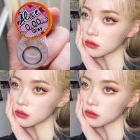 ราคา คอนแทคเลนส์ ขนาดบิ๊กอาย Brown Gray Black Alice Montra (22360577079)