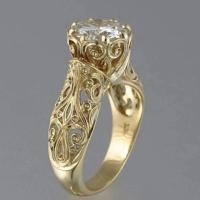 ราคา Longrui แหวนเซอร์คอนฝังเลี่ยมใหม่พาดลำตัว Tonghua ประดับด้วยการชุบทอง18K สำหรับงานแต่งงานแหวน (21982828549)