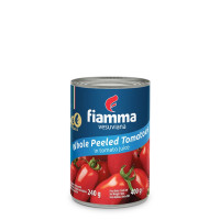 ราคา Fiamma Whole Peeled Tomatoes in Tomato Juice 400 g ไฟมมามะเขือเทศปอกเปลือกในน้ำมะเขือเทศ ขนาด 400 กรัม 6000 (7138154492)