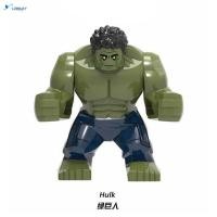 ราคา Legoing Hulk Outrider ไอรอนแมนทอร์สไปเดอร์แมน Minifigures บล็อกตัวต่อของเล่นเลโก้ Marvel (19103294702)