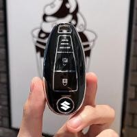 ราคา Suzuki รถ 2 3ปุ ่ มสําหรับ SUZUKI SWIFT Ciaz Celerio Ertiga TPU พวงกุญแจ keychain (22372789963)