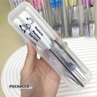 ราคา PAYOE ชุดช้อนส้อม ช้อนเด็ก ชุดสุดน่ารัก ตะเกียบ ช้อน ส้อม วัสดุสแตนเลส พร้อมกล่องพกพาสะดวก (22420009002)