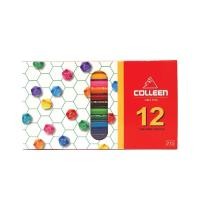 ราคา สีไม้ colleen ดินสอสีไม้ คอลลีน สีธรรมดา นีออน คลอรีน 12 24 36 48 60 72 120 สี รุ่น 775 หัวเดียว 787 สองหัว S24 (22100027245)
