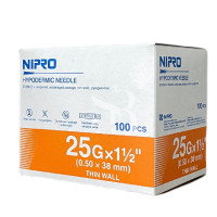 ราคา เข็มเบอร์ 18 30 กระบอกฉีดยา NIPRO NO 18g 20g 21g 22g 23g 24g 25g 26g 27g 30g 100ชิ้น (22543372437)