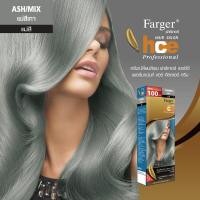 ราคา Farger HCE hair color cream ฟาร์เกอร์ เอช ซี อี ครีมเปลี่ยนสีผม แม่สีเทา ASH MIX 4446 (12635082243)