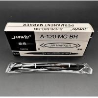 ราคา กล่อง10ด้าม ปากกามาร์เกอร์ เขียนCD Marker หัว2ขนาด มีให้เลือก3สี น้ำเงิน แดง ดำ (22558889405)