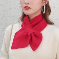 ราคา TT GLASSES อบอุ่นและอบอุ่น ผ้าพันคอแบบไขว้ กันลม ถักนิตติ้ง ที่อุ่นคอ ฤดูหนาวในฤดูหนาว ถอดออกได้ เสื้อกันหนาวผูกโบว์ สำหรับผู้หญิง (21995179336)