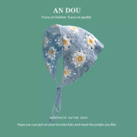 ราคา COCOJEWELRY Knitted Handmade Crochet Triangle Scarf Womens Headscarf Headband Sweet Travel (22563818620)