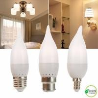 ราคา 24H Delivery Dimmable LEDเปลวเทียนหลอดไฟE12 E14 E27 B15 B22 220Vสำหรับชุดโคมไฟระย้าโคมไฟ (6028974912)