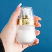 ราคา 30ml Glass Bottle Portable Refillable Empty Cosmetic Jar Durable Frosted Container for Travel Face Skincare Ointments Makeup (22494664953)