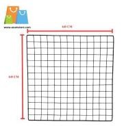 ราคา ตะแกรง ชุบขาว ชุบดำ ตะแกรงอเนกประสงค์ แขวนโชว์สินค้า ตะแกรงขายสินค้า (21956986077)