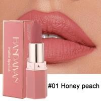 ราคา สีที่ชอบลิปสติกเนื้อแมท6สีกันน้ำติดทนนานการแสดงผลสีระดับสูงซีดจางไม่ติดถ้วยเครื่องสำอางผู้หญิง (18479485193)