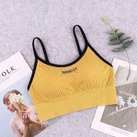 ราคา บราสายเดี่ยว เว้าหลังผ้าร่อง มีฟองน้ำ มีความยืดหยุ่นสูง ผ้านิ่ม ใส่สบาย (16046117963)