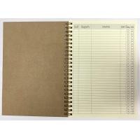 ราคา สมุดจดออเดอร์ สำหรับแม่ค้าออนไลน์ กระดาษถนอมสายตา สันลวด ปกน้ำตาล (7059404990)