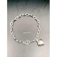 ราคา สร้อยข้อมือเงินลาวแท้ลายโซ่ฝรั่งพร้อมส่ง (22521954889)