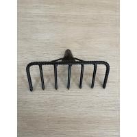 ราคา คราด หัวคราด คราดเหล็ก 7 ฟัน คราดเหล็กเส้น คราดดำ เฉพาะหัว หัวคราดมือเสือ NIFIKKB121 08606 (22452472241)