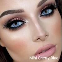 ราคา คอนแทคเลนส์ รุ่น Mini Cherry มีสีเทา ตาล ฟ้า เขียว Gray Brown Blue Green มีค่าสายตาปกติ 0 00 เปลี่ยนแทนทุกเดือน (17301848268)