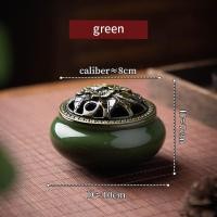 ราคา โถจุดกำยาน กระถางธูป ที่จุดกำยาน กระเบื้องฮกเกี้ยน เซรามิค ใส่ธูป ใส่กำยานแบบขดได้ ที่วางกำยานไซต์เล็กสไตล์โบราณจีน (22165390119)