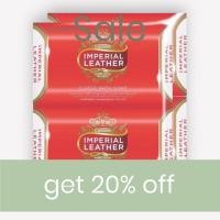 ราคา ถูกกว่าห้าง Imperial Leather Soap สบู่อิมพีเรียล 75 กรัม แพ็ค 4 ก้อน ของแท้ 100 (19193872740)