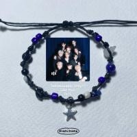 ราคา กำไลเชือกเทียนออกแบบตามปกเพลง วงBUS วงDICE กำไลเชือกเทียน กำไลข้อมือ (22611419085)