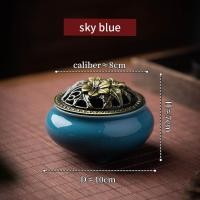 ราคา โถจุดกำยาน กระถางธูป ที่จุดกำยาน กระเบื้องฮกเกี้ยน เซรามิค ใส่ธูป ใส่กำยานแบบขดได้ ที่วางกำยานไซต์เล็กสไตล์โบราณจีน (22165390122)