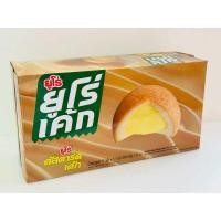 ราคา Euro Cake ยูโร่พัฟเค้กสอดไส้ 17 กรัม แพ็ค12 (21391096083)