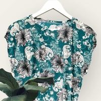 ราคา เสื้อคนแก่ผ้าเด้ง ใส่สบาย สาวอวบใส่ได้ (22510915014)