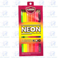 ราคา ดินสอสี พาสเทล สะท้อนแสง 12 สี Pastel Set Master art รุ่น Summer Paradise Vintage Dream Les Macarons Neon (22163498842)
