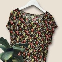 ราคา เสื้อคนแก่ผ้าเด้ง ใส่สบาย สาวอวบใส่ได้ (22184671235)