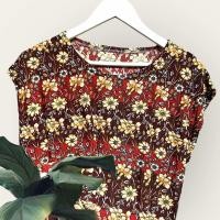 ราคา เสื้อคนแก่ผ้าเด้ง ใส่สบาย สาวอวบใส่ได้ (22184671249)