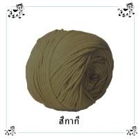 ราคา ถักหมวก ถักกระเป๋าDIYเชือกฟอก ลูกละ2mm100กรัม ถักกระเป๋า เชือกฟอกนิ่ม คอตตอนเกลียว เชือกเกลียว (21787985718)