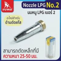 ราคา นมหนู SUMO หัวตัดแก๊ส LPG นมหนูตัดแก๊ส ซูโม่ 1 ชิ้น (22141674725)