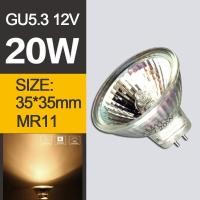 ราคา ไฟถ้วยหลอดไฟหลอดไฟฮาโลเจน AC DC 12V AC 220V MR11 GU5 3 MR16 20W 35W 50W ความสว่างสูงสปอตไลท์อบอุ่นสีขาว3000K (21779336051)