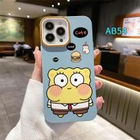 ราคา เคสสำหรับ IPhone 14 PRO MAX 11 15 12 13 PRO MAX 6 6 6S 7 8 14 15 Plus X XR XS MAX SE 2020 Spongebob สีตัดกันกรอบเคสโทรศัพท์เนื้อนิ่ม TPU (22351852111)
