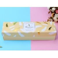 ราคา A005 พร้อมส่ง แพค5กล่อง กล่องทรงยาว ใส่คุกกี้ ขนมเปี๊ยะ ขนมไหว้พระจันทร์ มาการอง ของขวัญ ของฝาก ของชำร่วย (12488355313)