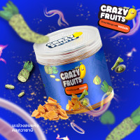 ราคา ผลไม้อบแห้ง มะม่วงอบแห้ง แบรนด์ CRAZY FRUIT รสวาซาบิ แบบกระปุก 100กรัม สดใหม่จากโรงงาน (21743695113)