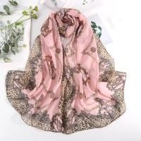 ราคา Syal Sutra ผ้าชีฟองขนาดเล็กสำหรับผู้หญิง Syal Sutra พิมพ์ลายเสือดาวผ้าพันคอยาวผ้าคลุมไหล่บางผ้าพันคอเนื้อบางป้องกันแสงแดด (21937369905)