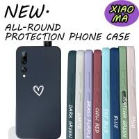 ราคา เหมาะสำหรับ Huawei Y6 Pro 2019 Huawei Y6P Huawei Y7 2019 Huawei Y7 PRO 2019 Huawei Y7A Huawei Y7Pz Huawei Y8P Huawei Y9 2019 Huawei Y9 PRIME 2019 Huawei Y9S สีขาวเรียบง่ายรักเคสโทรศัพท์รูปหัวใจ (19636