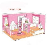 ราคา โมเดลปริศนา 3 มิติ ปริศนากระดาษโมเดลบ้าน 3 มิติ (22204446465)